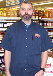 Bill Harris, JW's Foods grocery manager